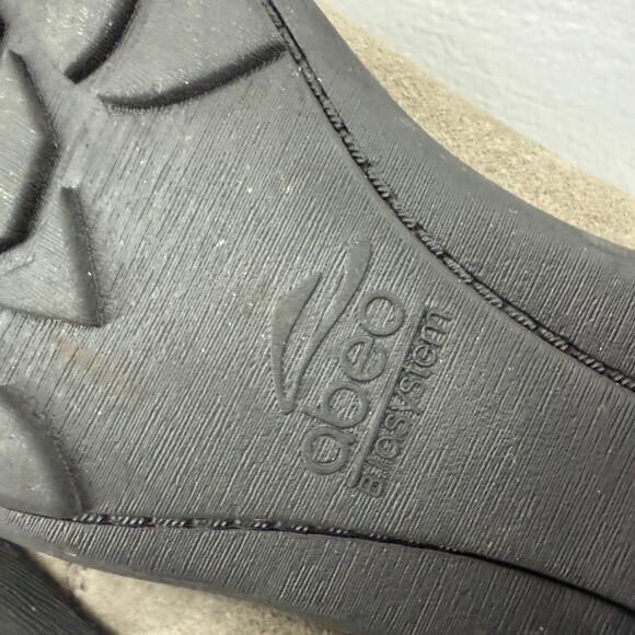 Abeo Violeta Taupe Suede Leather Ankle Boot Womens 8.5 - Picture 7 of 9